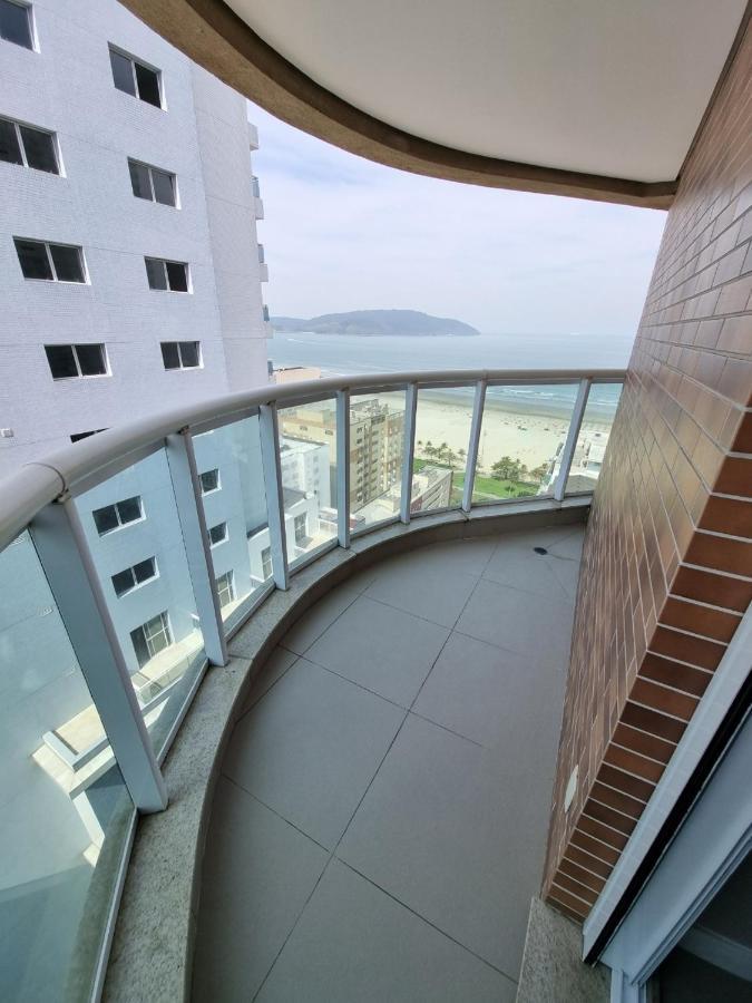Apto Top Com Vista Pro Mar Em Condominio Completo Em Frente A Praia! Santos Kültér fotó